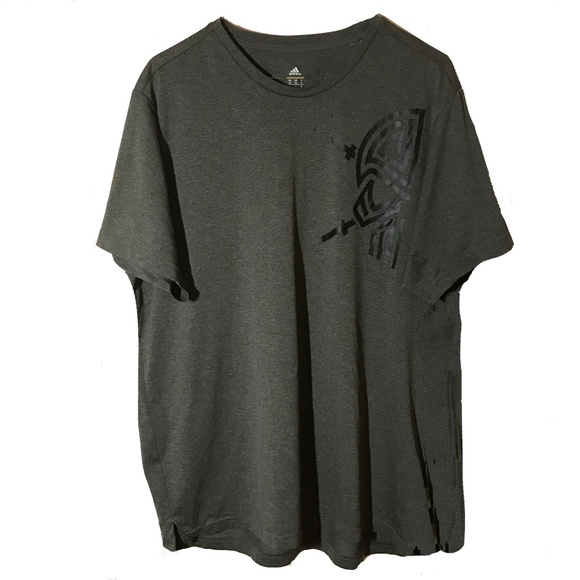 ADIDAS MEN'S CHARCOAL CLIMATE POLO SHIRT SIZE XL - Picture 1 of 7